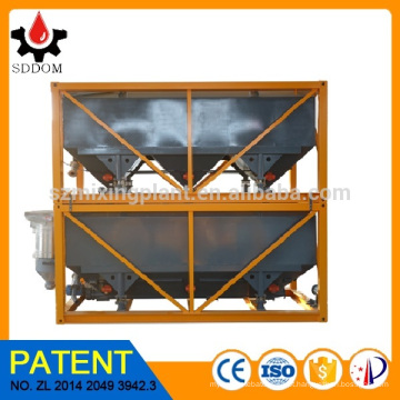 Silo de cimento horizontal para exportação camadas duplas, silo portátil, silo horizontal empilhável